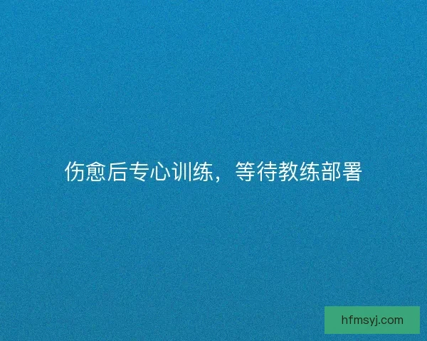 伤愈后专心训练，等待教练部署